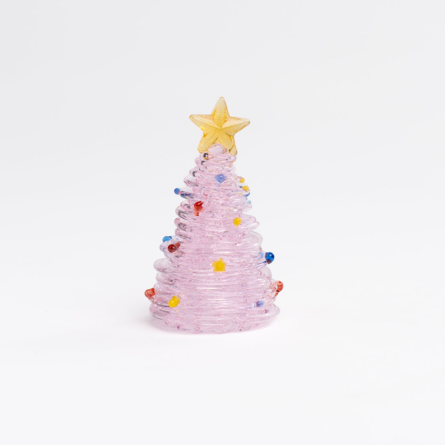 Handmade Wire-Wrapped Glass Christmas Tree