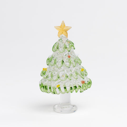 stained glass Christmas tree