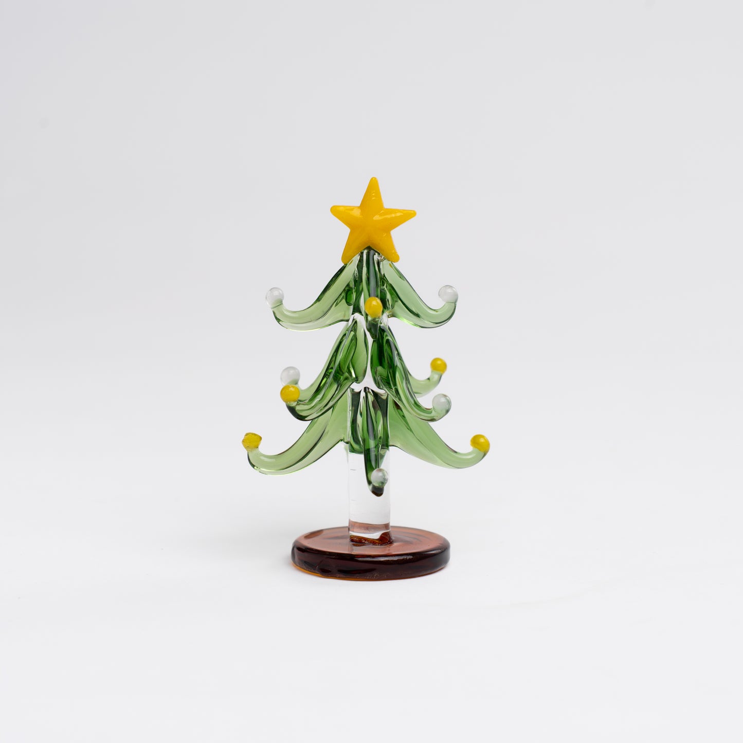 Handmade glass Christmas tree
