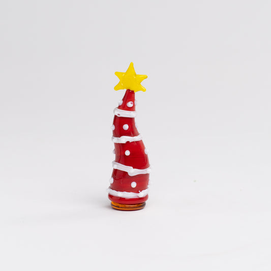 Handmade glass Christmas tree