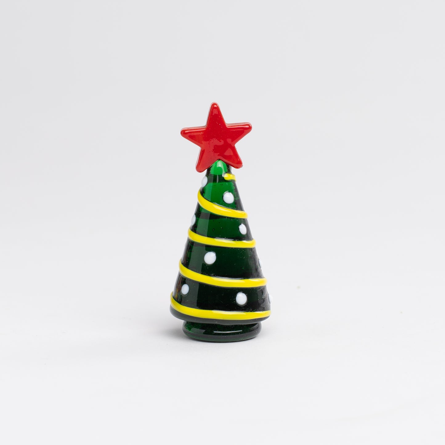 Handmade glass Christmas tree