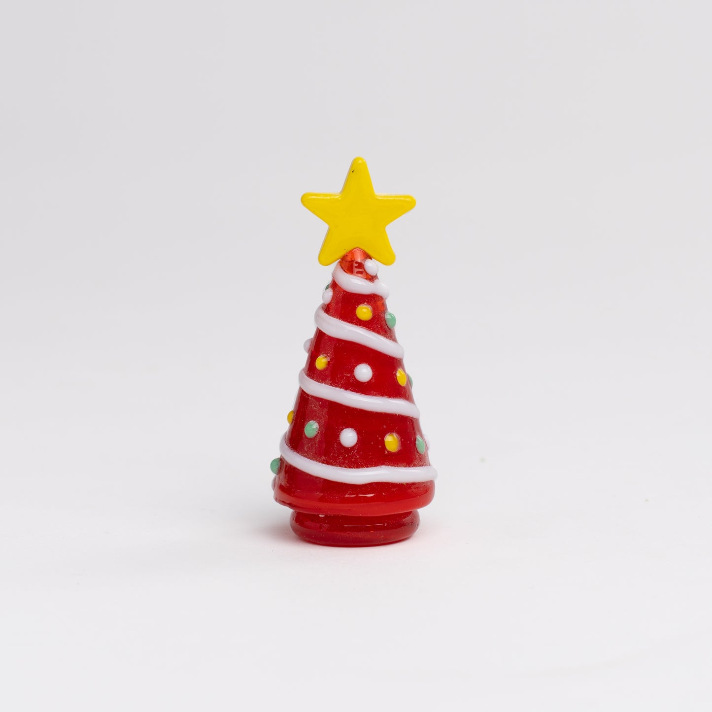 Handmade glass Christmas tree