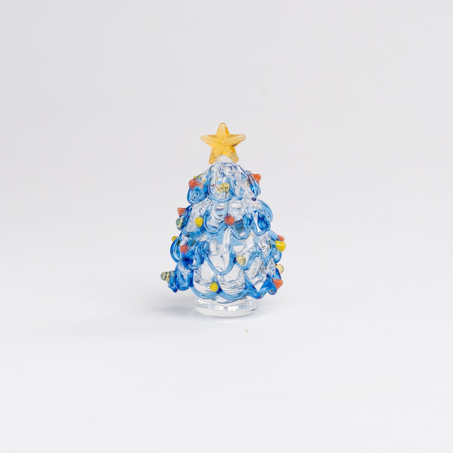 Handmade gradient glass Christmas tree