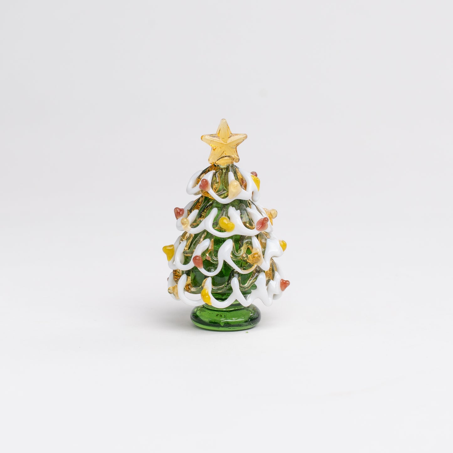 Handmade gradient glass Christmas tree