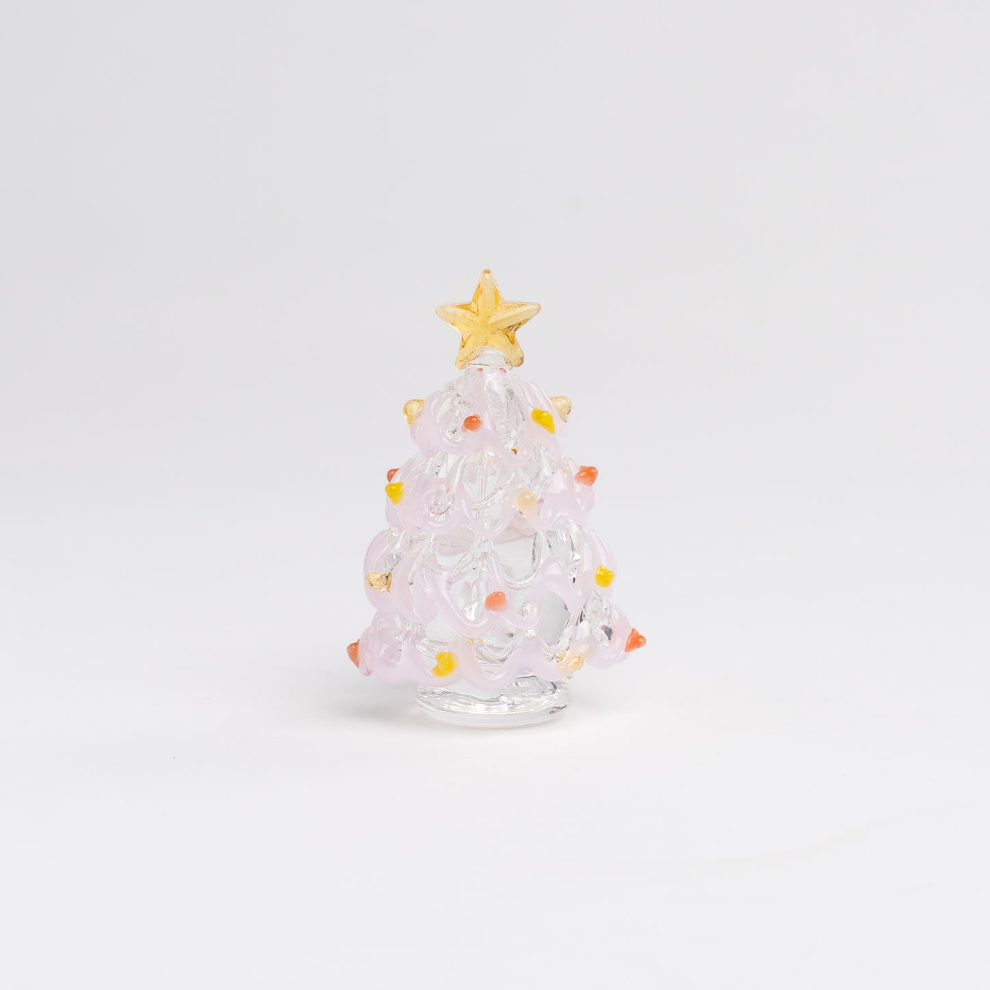Handmade gradient glass Christmas tree