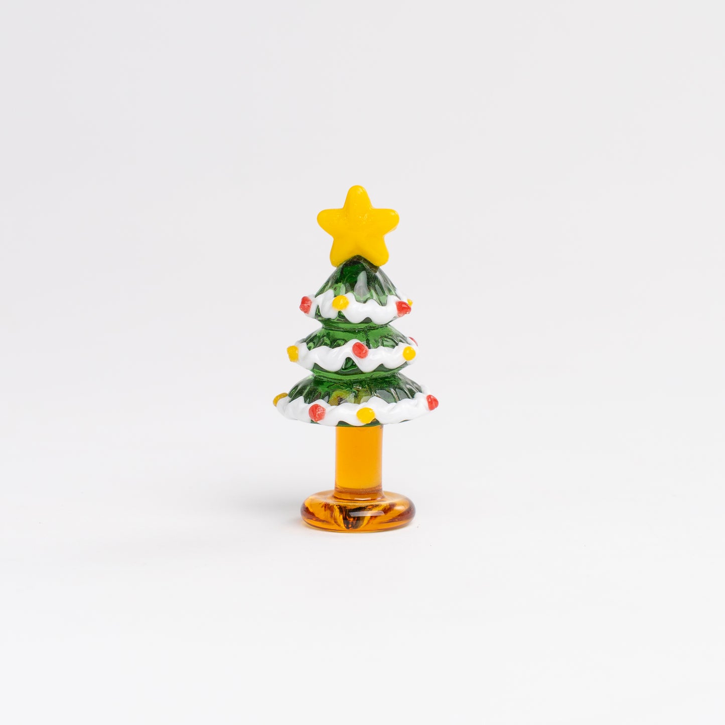 Handmade gradient glass Christmas tree